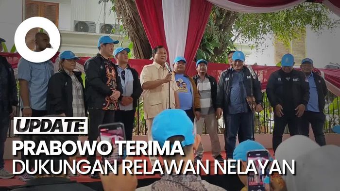 Prabowo Terima Dukungan dari Relawan Nelayan: Kehormatan Besar