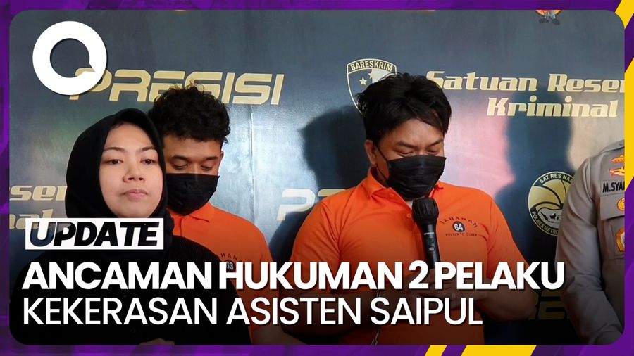2 Pelaku Kekerasan Asisten Saipun Jamil Terancam Hukuman 5 Tahun Penjara