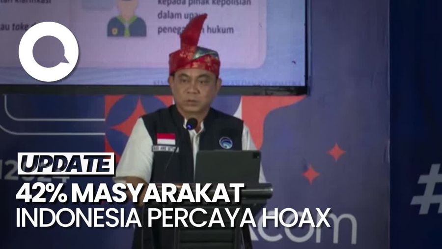 Jurus Menkominfo Tangkal Hoax soal Pemilu 2024