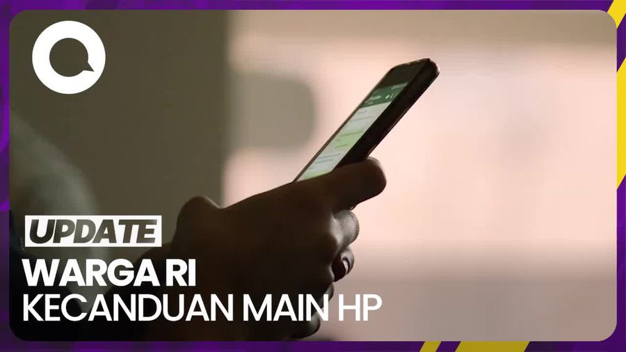 Warga RI Juara 1 Paling Lama Main HP, Rata-rata 6 Jam Sehari