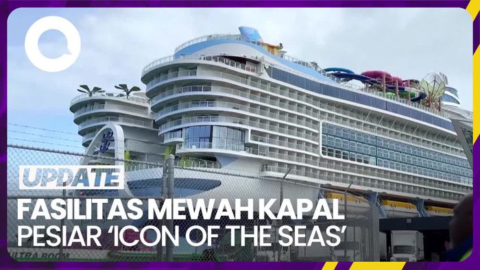 Mengintip Fasilitas Kapal Pesiar Terbesar di Dunia Icon of the Seas