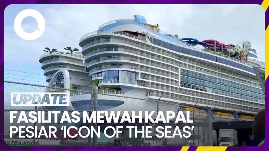 Mengintip Fasilitas Kapal Pesiar Terbesar di Dunia Icon of the Seas