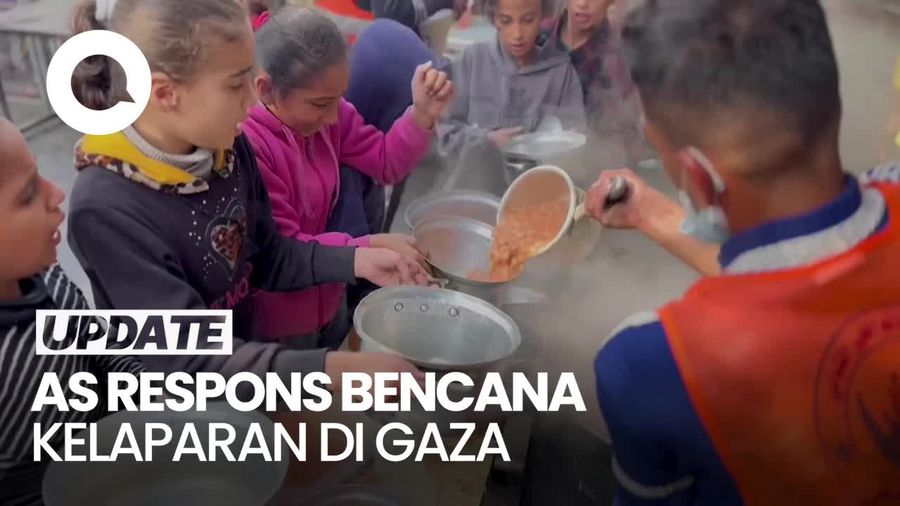 AS Sadar Ada Bencana Kelaparan di Gaza: Kami Lakukan Apa yang Kami Bisa