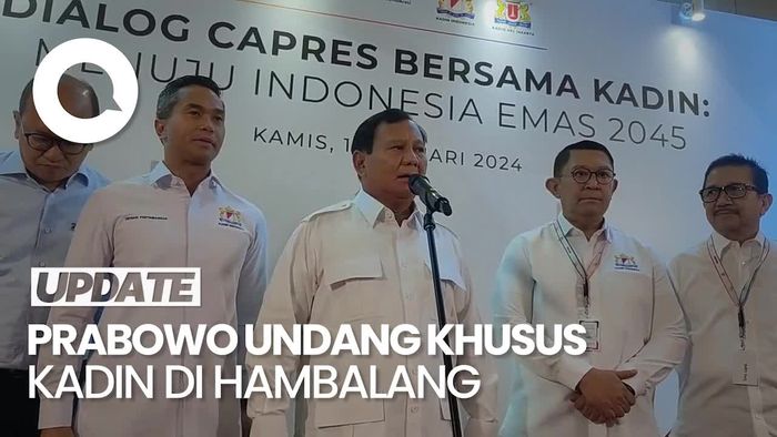 Prabowo Undang Kadin ke Hambalang untuk Bahas Perdagangan-Pertanian