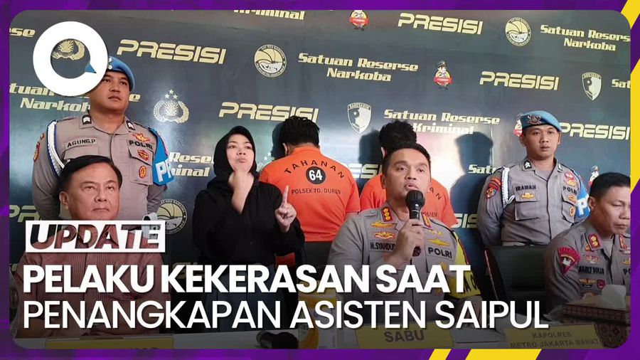 Polisi Ungkap Pelaku Kekerasan saat Penangkapan Asisten Saipul Jamil 