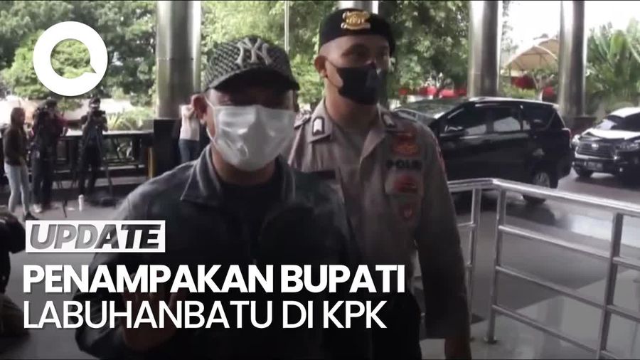 Bupati Labuhanbatu Tiba di KPK Setelah Terjaring OTT