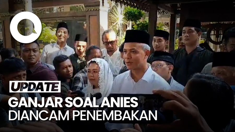 Kata Ganjar soal Anies Diancam Penembakan: Kalau Demokrasi, Jangan Ngancem