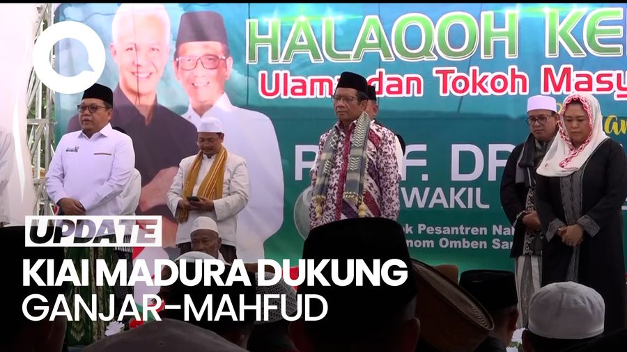 Kiai-Masyayikh Madura Nyatakan Dukung Ganjar-Mahfud, Yenny Wahid Hadir