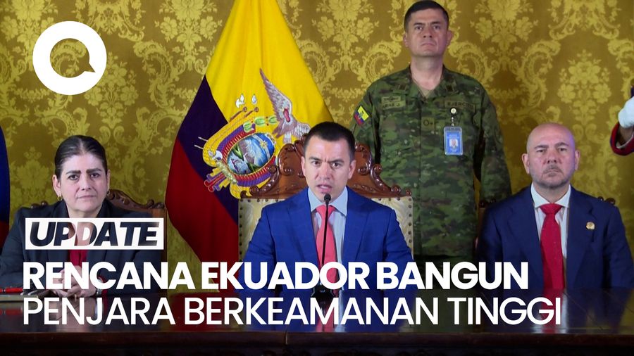Kriminalitas Meningkat, Ekuador Bakal Bangun Penjara Berkeamanan Tinggi