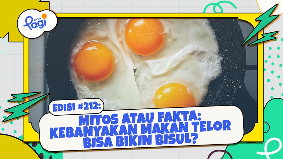 Kebanyakan makan Telor bisa bikin bisul?