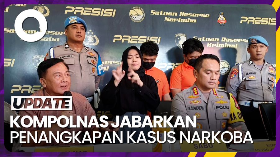 Penjelasan Polisi soal Prosedur Penanganan Kasus Narkoba 
