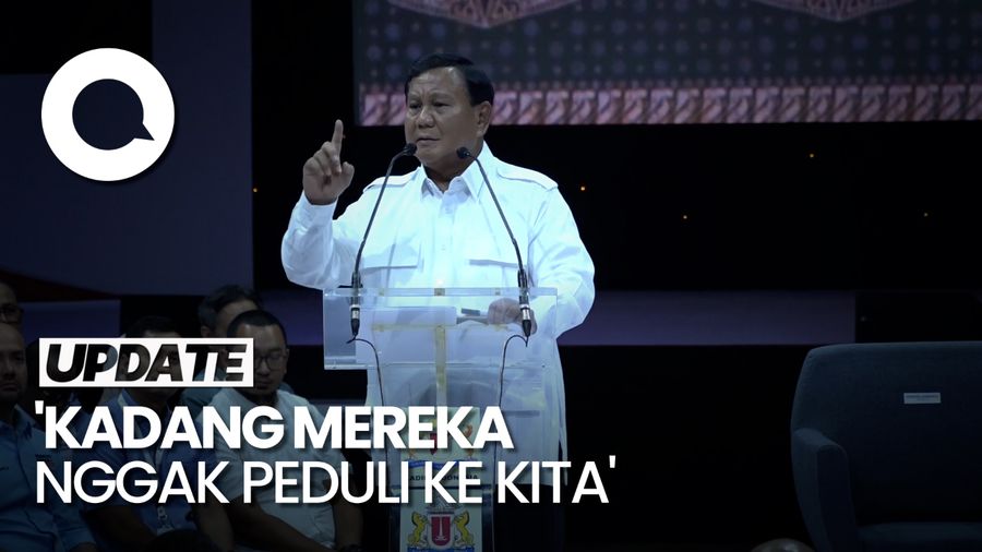 Prabowo: Saya Bukan Anti-Barat, Tapi Barat Kadang Tak Cinta dengan Kita
