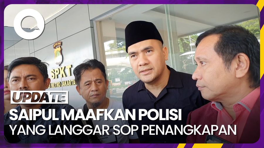 Saipul Jamil Maafkan Polisi yang Menangkapnya  