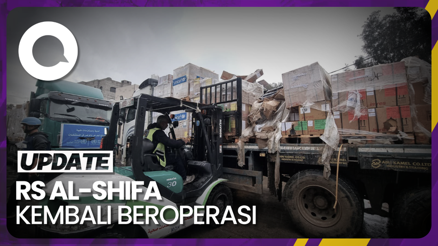 WHO Berhasil Distribusikan Bantuan ke RS Al-Shifa Gaza
