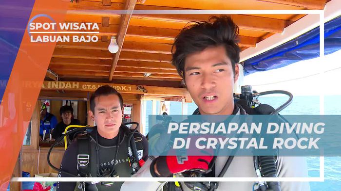Persiapan Diving di Spot Crystal Rock Labuan Bajo