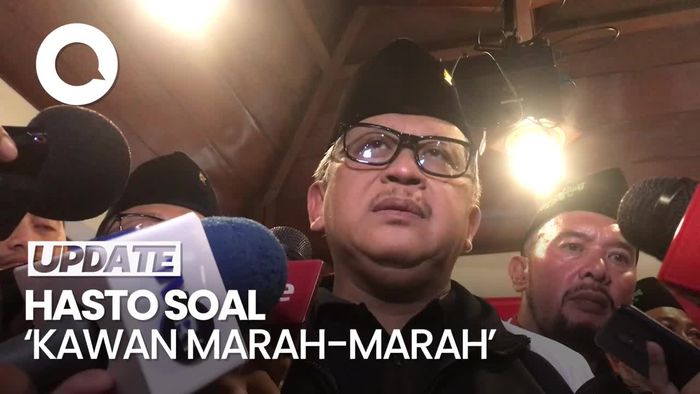 Hasto Senada sama JK soal Kawan Marah-marah: Gimana Jadi Pemimpin yang Baik?