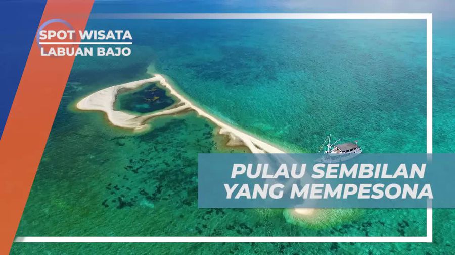 Liburan Asik di Pulau Sembilan, Dimanjakan Keindahan Alam Labuan Bajo