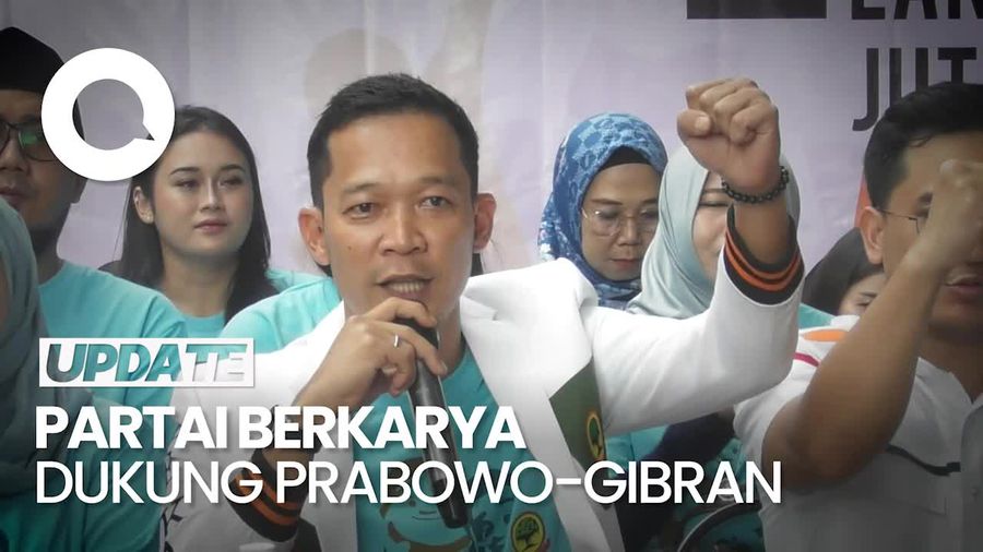 Resmi! Partai Berkarya Dukung Prabowo-Gibran di Pilpres 2024