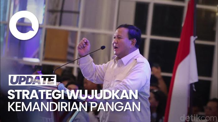 Prabowo Sebut Food Estate Strategi Utama Kemandirian Pangan RI