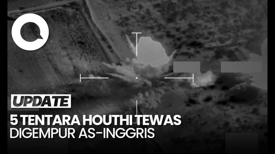 73 Serangan Udara AS-Inggris ke Yaman Menewaskan 5 Tentara Houthi