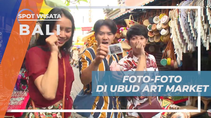 Cekrak-cekrek Berpose Seru di Sudut Ubud Art Market yang Instagramable, Bali