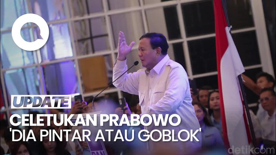 Prabowo Bilang Dia Pintar atau Goblok, TKN: Itu Enggak Emosi