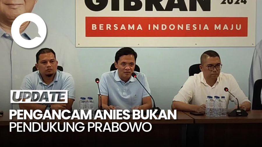TKN Sebut Pelaku Ancaman Tembak Anies Bukan Pendukung Prabowo