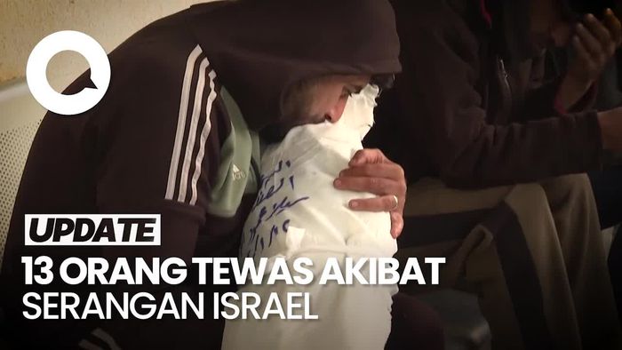 Serangan Udara Israel Tewaskan 13 Anggota Keluarga di Rafah
