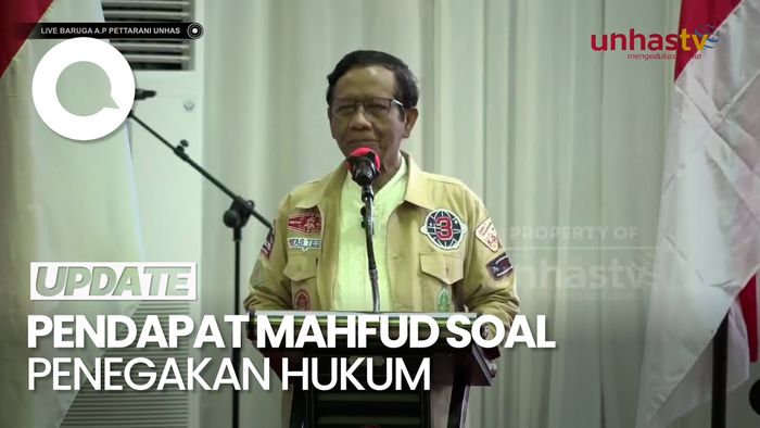 Mahfud Bicara Hukum di Indonesia: Compang-camping
