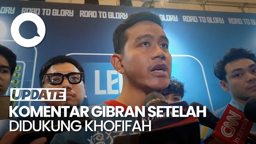 Pesan Gibran Setelah Dapat Dukungan Khofifah