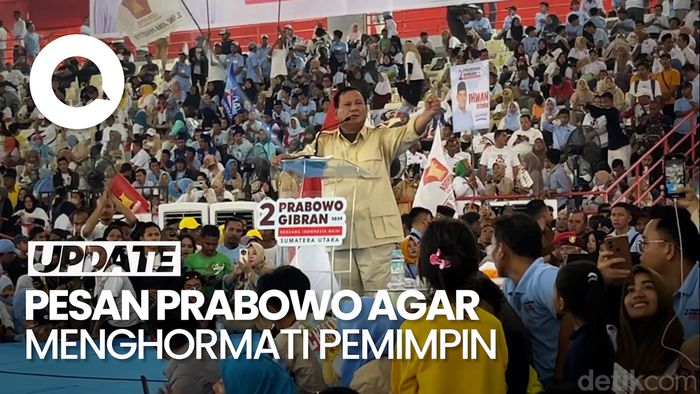 Prabowo Bahas Malin Kundang: Kebaikan Dibalas Pengkhianatan