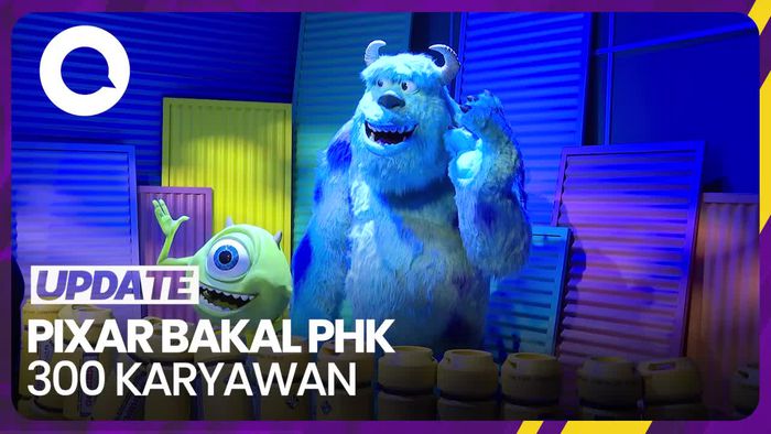 Studio Pixar Bakal PHK 20% Pekerja