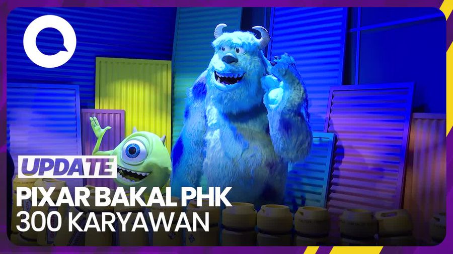 Studio Pixar Bakal PHK 20% Pekerja