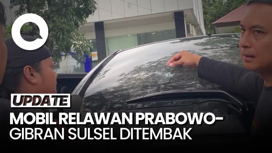 TKN soal Mobil Relawan Prabowo-Gibran Sulsel Ditembak: Serahkan ke Polisi