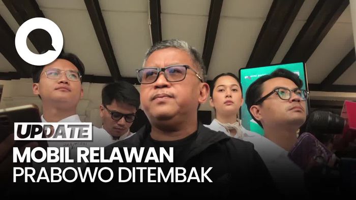 Hasto soal Mobil Relawan Prabowo Ditembak: Sebenarnya Tak Boleh Terjadi