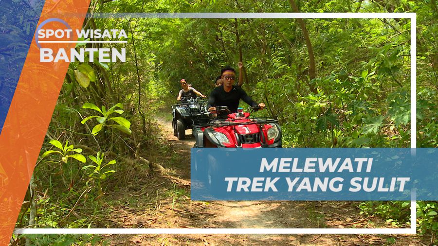 Sensasi Melibas Trek Menantang yang Memacu Adrenalin Naik ATV, Banten