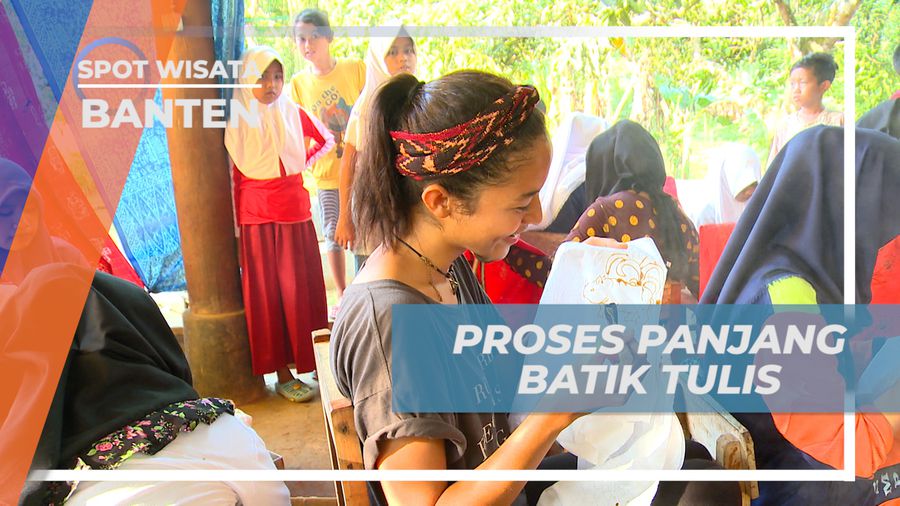 Proses Panjang Pembuatan Batik Tulis Khas Tanjung Lesung, Banten