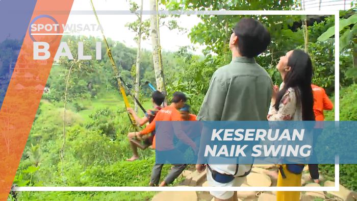 Menjajal Nyali, Mencoba Wahana Ayunan Raksasa di Tepi Tebing, Bali