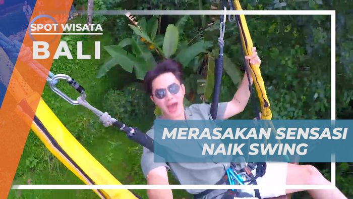 Sensasi Seru Berayun-ayun di Tepi Tebing yang Memacu Adrenalin, Bali