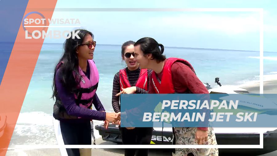 Bersiap Seru-seruan Memacu Adrenalin Bermain Jetski, Lombok