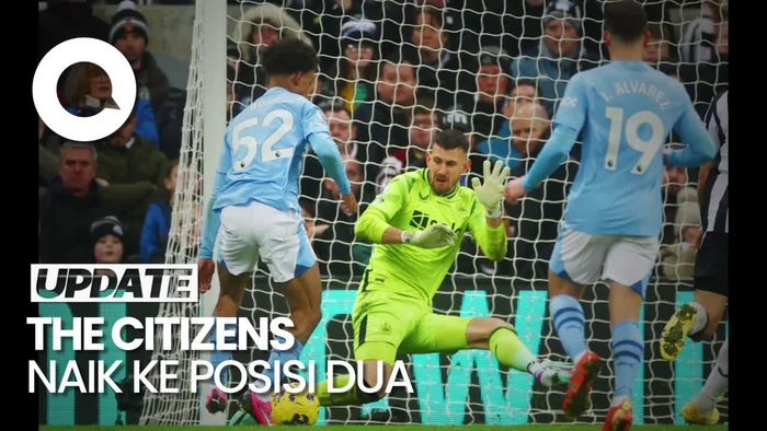 Manchester City Pepet Liverpool di Klasemen