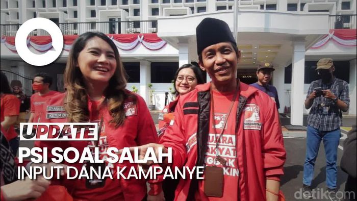 Penjelasan PSI soal Dana Kampanye Rp 180 Ribu Salah Input