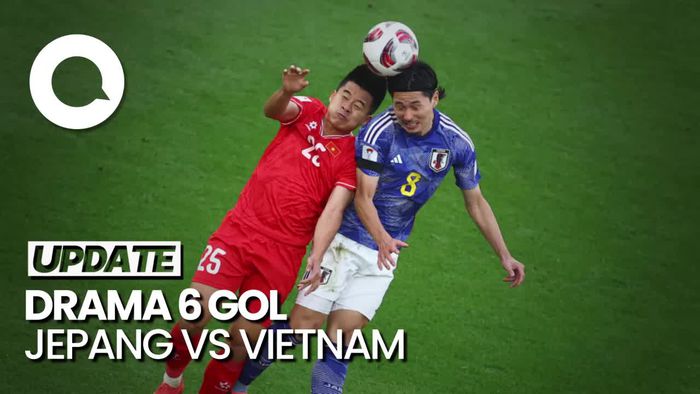 Sempat Tertinggal, Jepang Sukses Atasi Vietnam 4-2 di Piala Asia