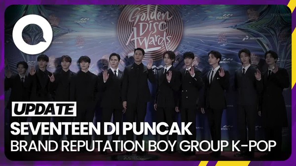 SEVENTEEN Puncaki Brand Reputation Boy Group K-Pop Januari