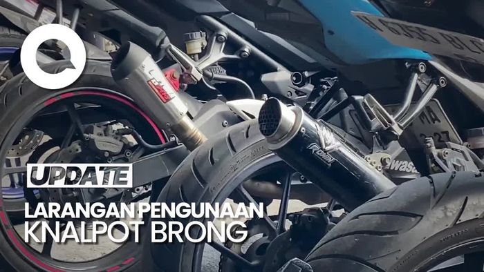 Wanti-wanti Polisi soal Larangan Knalpot Brong Saat Kampanye