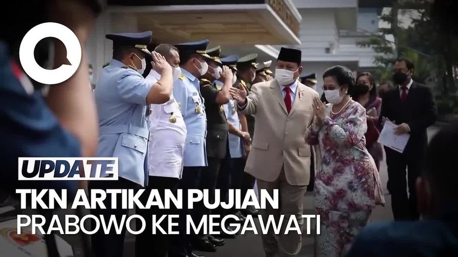 Prabowo Puji Megawati, TKN: Jangan Beda Pilihan Rusak Silaturahmi