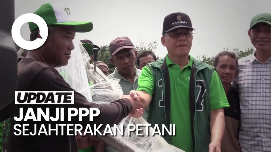 PPP Janji Sejahterakan Petani, Mardiono: Kita Bantu Sumber Permodalan