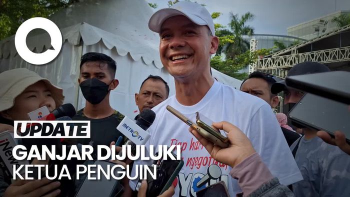 Ganjar Cerita Awal Mula Dijuluki Ketua Penguin