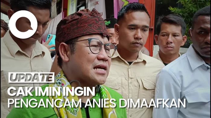 Cak Imin soal Pemuda Pengancam Tembak Anies: Kalau Bisa Dimaafkan