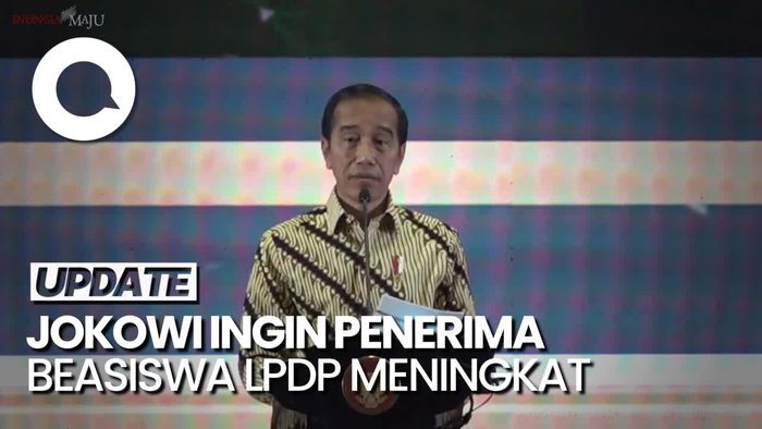 Jokowi Minta Jumlah Penerima Beasiswa LPDP Naik 5 Kali Lipat